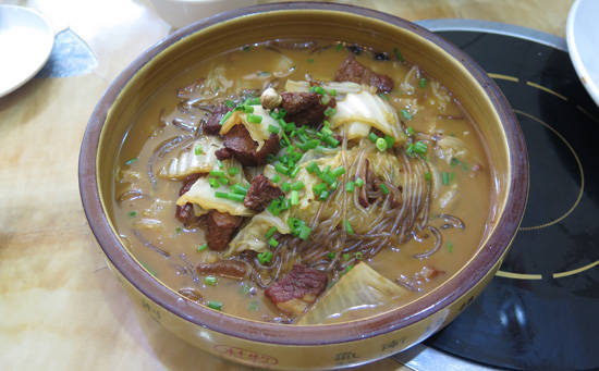 白菜猪肉炖粉条