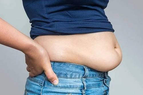 脂肪囤积在腰腹和下腹