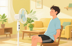 腰突患者夏天该选择吹电风扇还是开空调